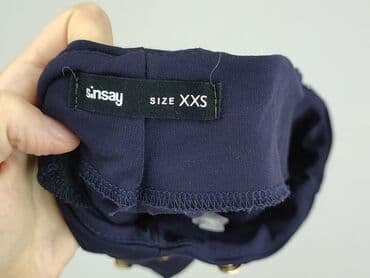 czarne krótkie spodenki sinsay: Sinsay, Szorty damskie, rozmiar 2XS — 4