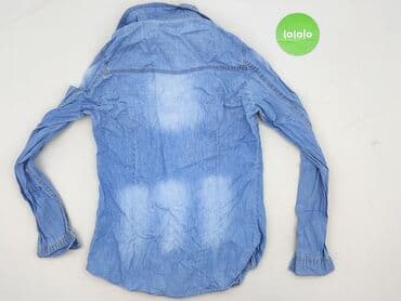 sukienka z denimu: Denim, Koszula damska, M — 4