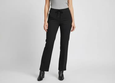 buty stephan: Material trousers for women, size S — 9