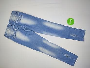flare jeans: Jeansy damskie, rozmiar S — 3