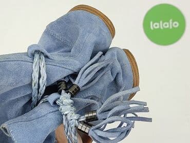 złote sandałki ccc: Sandały damskie, rozmiar 40 — 6