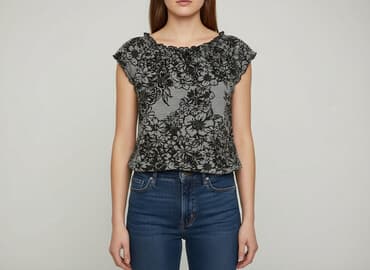 szara bluza: Bluzka damska, rozmiar S — 5