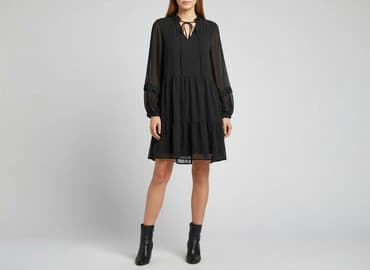 sukienka z przezroczystymi rękawami zalando: Women`s dress, size S — 1