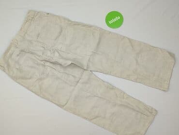 unisono spodnie lniane: Angelo Litrico, Spodnie materiałowe damskie, rozmiar M — 3