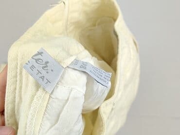 c a spodnie damskie z wysokim stanem: Spodnie materiałowe damskie, rozmiar S — 6