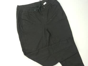 Material trousers for women, size L (EU 40)