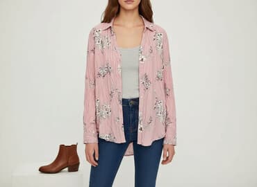rozowa bluzka: Esmara, Koszula damska, rozmiar S — 6
