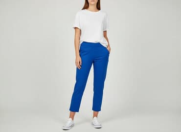 buty trzymające kostkę: Spodnie 3/4 damskie, rozmiar L — 7