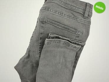 szare szerokie jeansy: UP2Fashion, Jeansy damskie, rozmiar S — 5