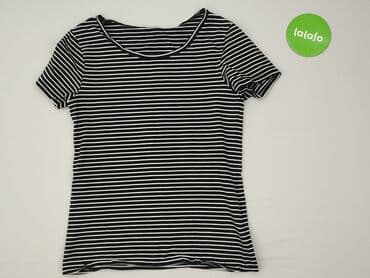 t shirty w biało czarne paski: T-shirt damski, rozmiar S — 3