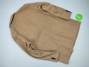 sweter vila: Męski płaszcz House System – kolor karmelowy/camel, rozmiar XXL. - — 3