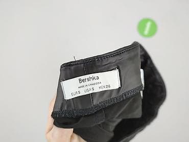leginsy h: Bershka, Legginsy Ze skóry ekologicznej damskie, rozmiar S — 4