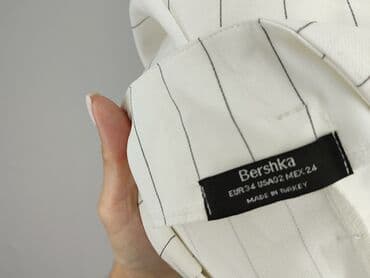 plisowane spódnice bershka: Bershka, Spodnie materiałowe damskie, rozmiar XS — 5