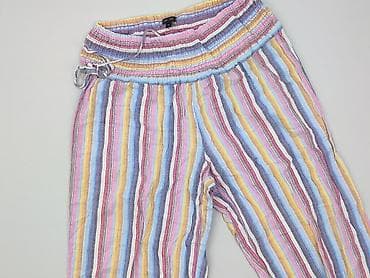 mika second hand: ZE-ZE – damskie spodnie w paski, rozm. M - Krój: luźny, lekkie — 1