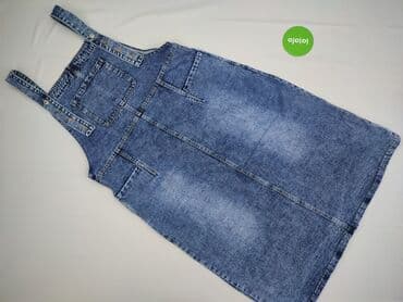 spodnie mimi dave: Denim, Ogrodniczki damskie, 2XL — 2