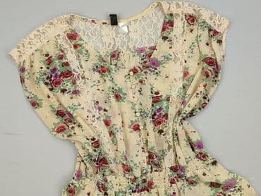 srebrna bluzka h: H&M, Bluzka damska, rozmiar XS — 1