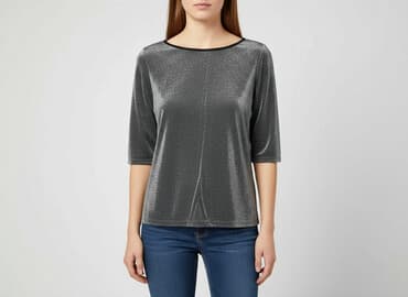 szara bluza: Bluzka damska, rozmiar S — 5