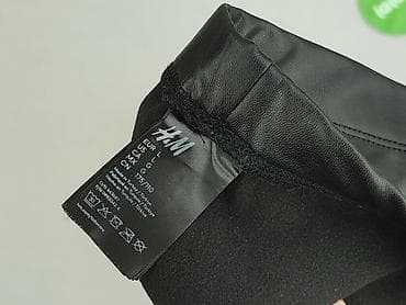 rajstopy termiczne h m: H&M, Legginsy Ze skóry ekologicznej damskie, rozmiar L — 5