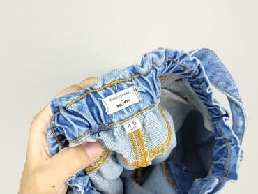 джинсова куртка: Dziecięca kurtka jeansowa, 4-5 lat, 104-110 cm, River Island, stan - Bardzo dobry — 4