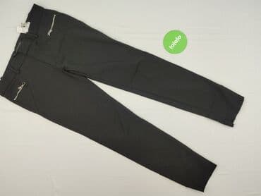 zara spodnie z imitacji skóry: Zara, Spodnie materiałowe damskie, rozmiar M — 2