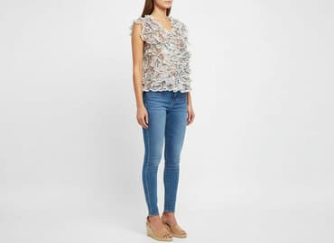 koszulka z jamnikiem reserved: Bluzka damska, L — 7