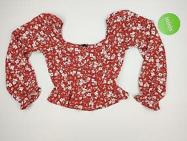 deichmann botki czerwone: Sinsay, Bluzka damska, rozmiar XS — 3