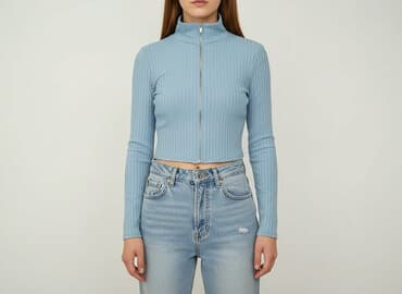 kurtka jeansowa shein: Shein, Bluzka damska, rozmiar S — 7