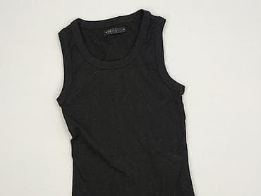 czarne t shirty basic: Mohito, Top damski, rozmiar XS — 1