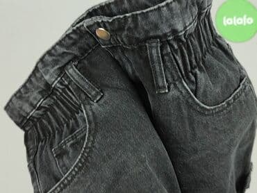 czarne spodenki damskie sinsay: Denim, Szorty damskie, rozmiar S — 5