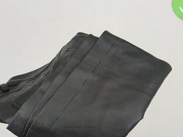 spódnice czarne eko skóra: Amisu, Spódnica damska, rozmiar L — 7