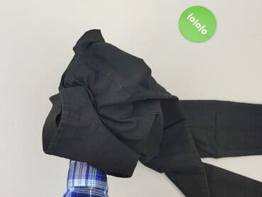 czarne legginsy z wysokim stanem nieprześwitujące: Top Secret, Legginsy Eleganckie damskie, rozmiar M — 5