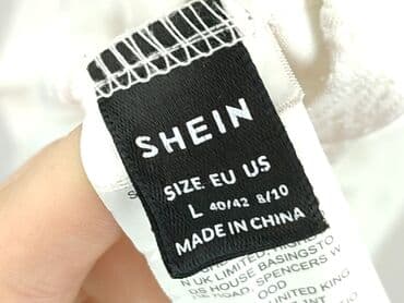 shein czarne bluzki: Shein, Bluzka damska, rozmiar L — 4