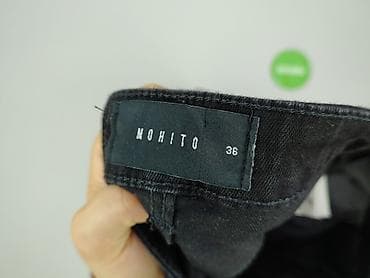 black true jeans: Mohito, Jeansy damskie, rozmiar S — 4