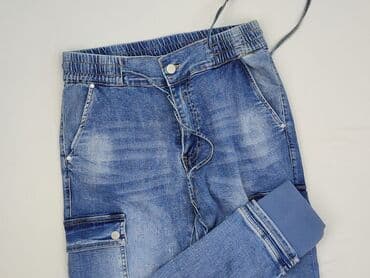 joggery jeansowe męskie zalando: Jeansy dla mężczyzn, rozmiar M — 1