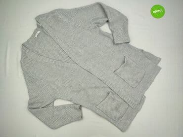 sweter ponczo: Tom Rose, Kardigan damski, rozmiar 4XL — 2