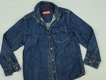 m: Dziecięca kurtka jeansowa, 7 lat, 116-122 cm, Next, stan - Idealny — 1