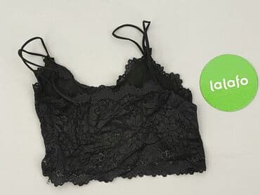 bluzki z koronką czarne: Top damski, rozmiar S — 2