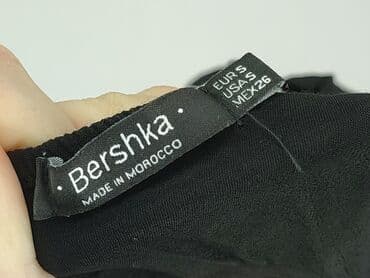 bluza czarna bershka: Bershka, Bluzka damska, rozmiar S — 4