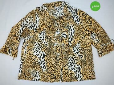 bluzki retro: Women's blouse, 4XL — 2