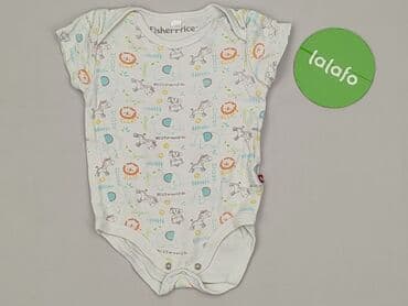 biala koszulka basic: Body, 6-9 months, 
condition - Perfect — 2