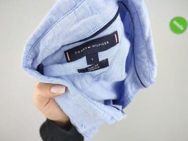 koszula wiya w paski: Tommy Hilfiger, Koszulа dla mężczyzn, rozmiar L — 6