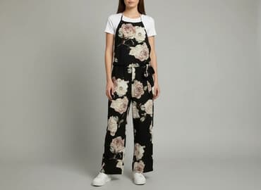 ccc sandały czarne na obcasie: Shein, Kombinezon damski, rozmiar S — 7