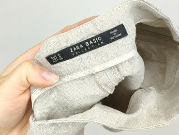 zara lniane szorty: Zara, Szorty damskie, rozmiar S — 4