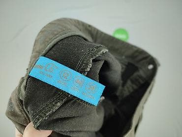 obcisłe jeansy: Spodnie materiałowe damskie, rozmiar M — 6