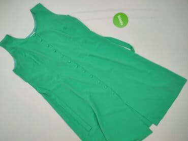 sukienki butelkowa zieleń midi: Sukienka damska, rozmiar 4XL — 2