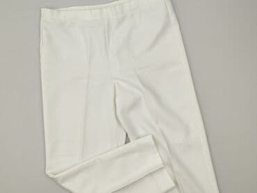 biale szerokie jeansy: Spodnie materiałowe damskie, rozmiar 2XL — 1