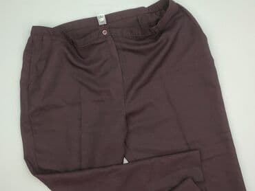 spodnie woskowane brązowe reserved: Material trousers for women, size XS (EU 34) — 1