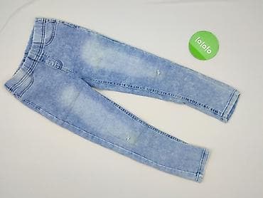 rybaczki jeans: Spodnie jeansowe, Little kids, 8 lat, 128, stan - Bardzo dobry — 2