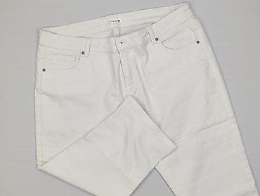 raver jeans: Spodnie materiałowe damskie, rozmiar XL — 1