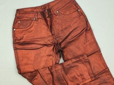 daysie spodnie woskowane: H&M, Spodnie materiałowe damskie, rozmiar M — 2